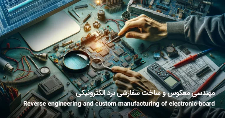 مهندسی معکوس و ساخت سفارشی برد الکترونیکی